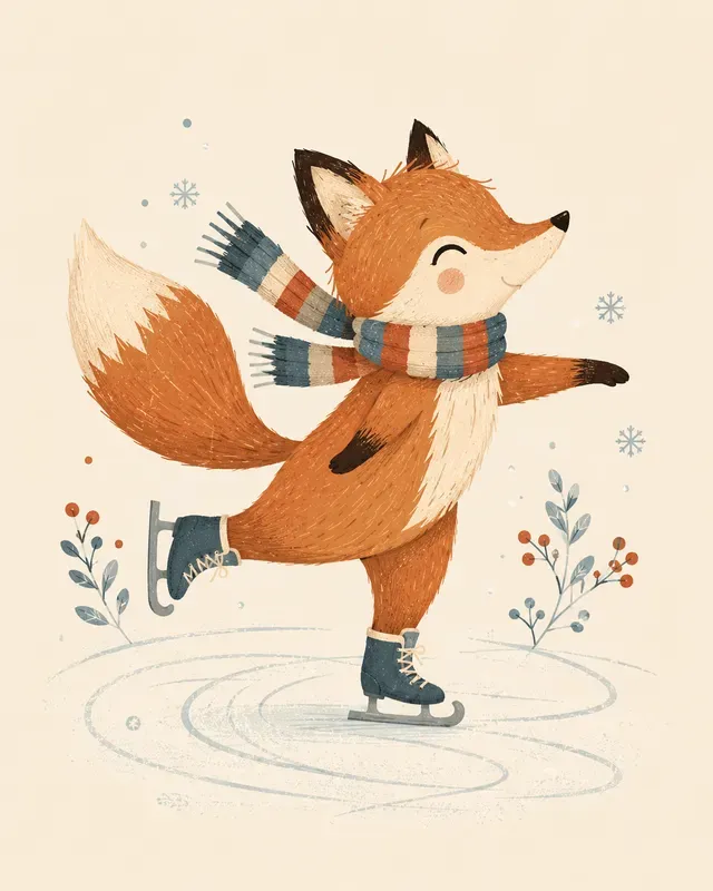 Nordic Folk Animal Character Portraits