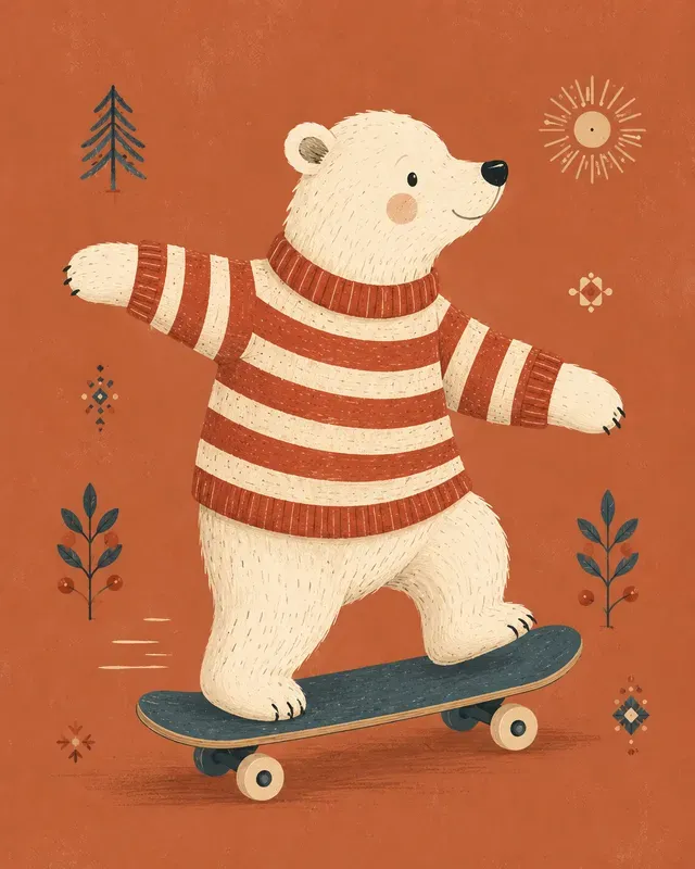 Nordic Folk Animal Character Portraits