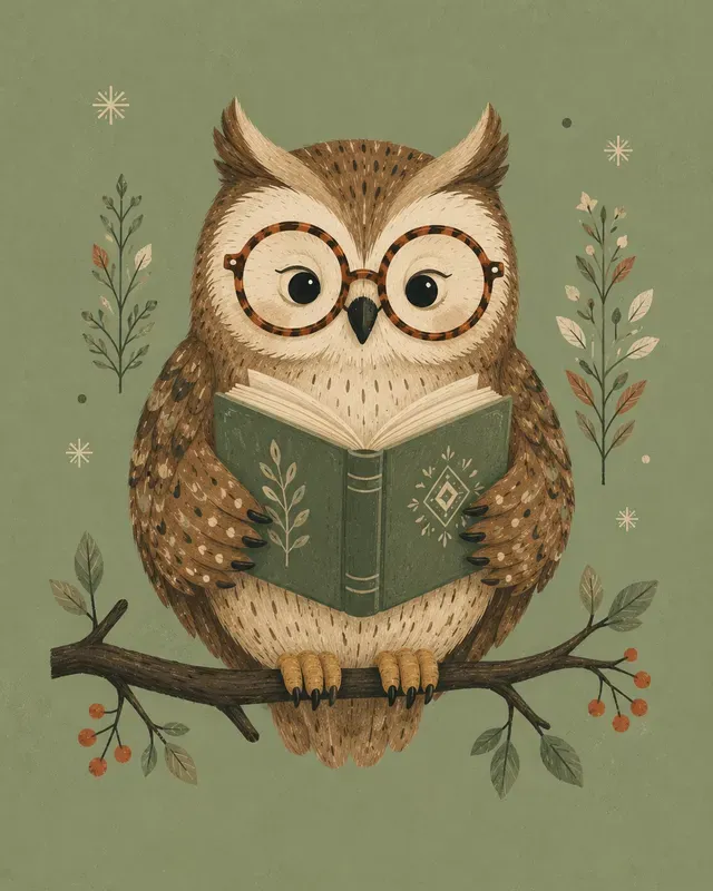 Nordic Folk Animal Character Portraits