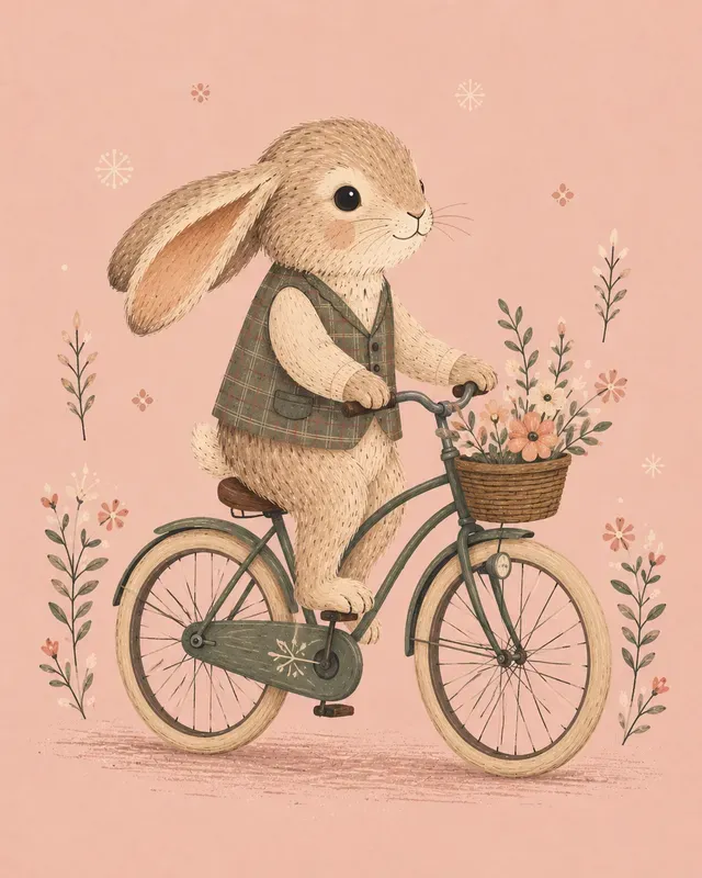 Nordic Folk Animal Character Portraits