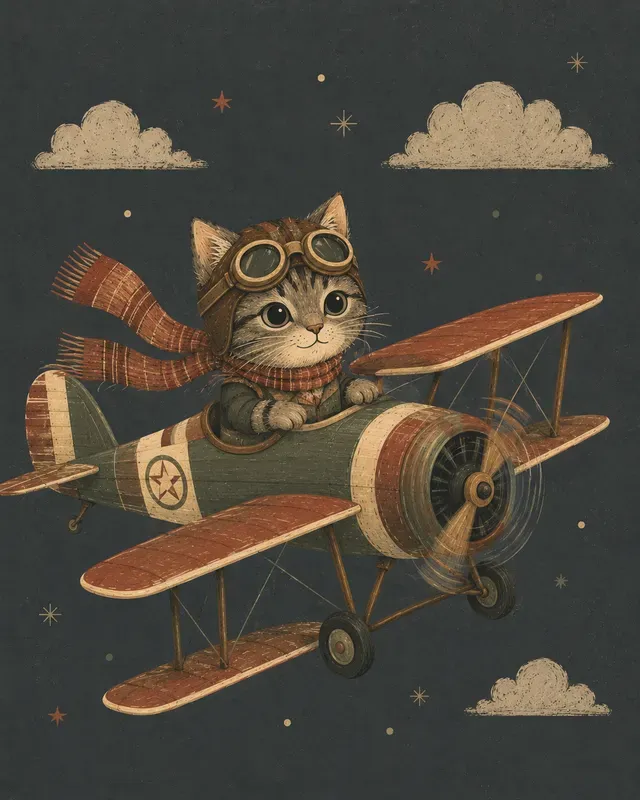 Nordic Folk Animal Character Portraits