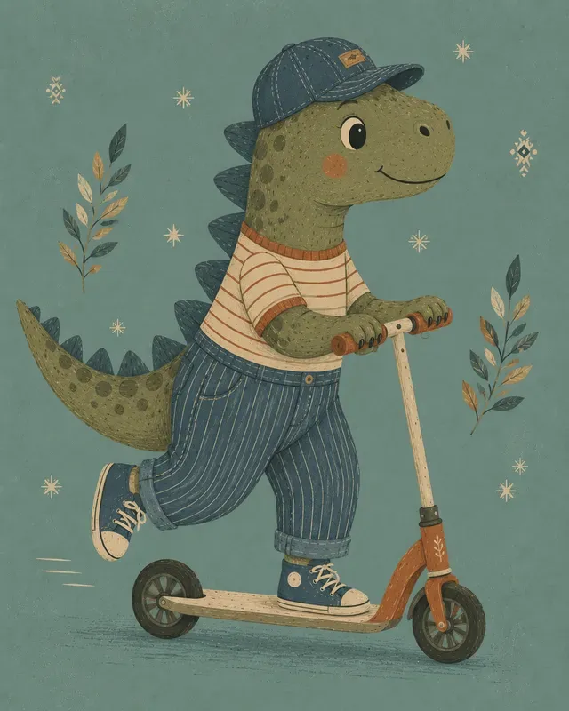 Nordic Folk Animal Character Portraits