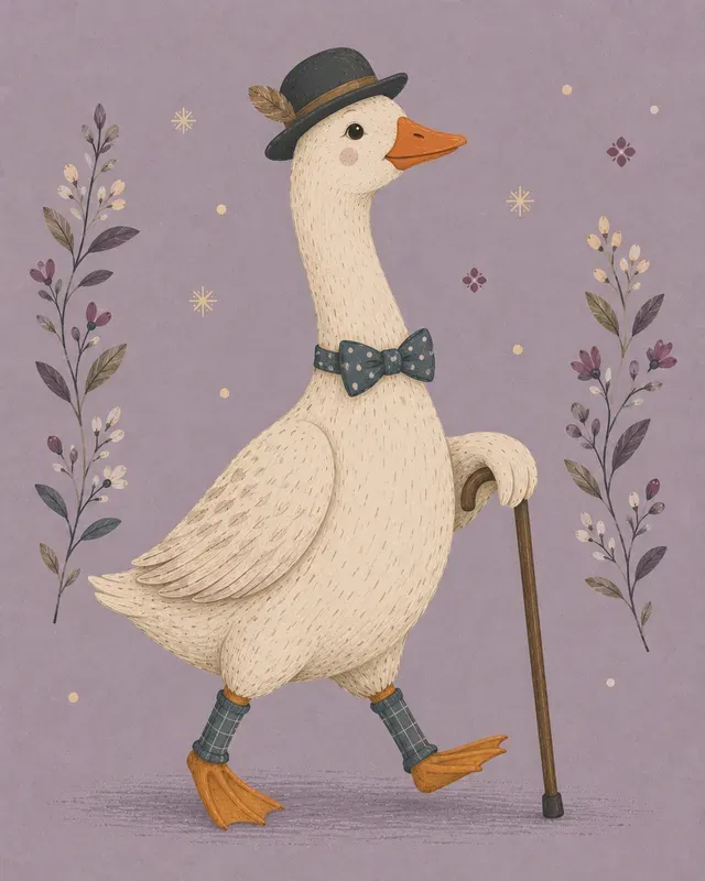 Nordic Folk Animal Character Portraits