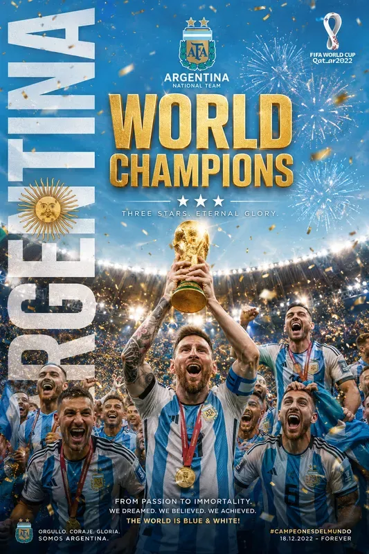 Fifa World Cup Celebration Poster Generator