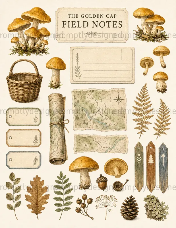 Mushroom Foraging Assets