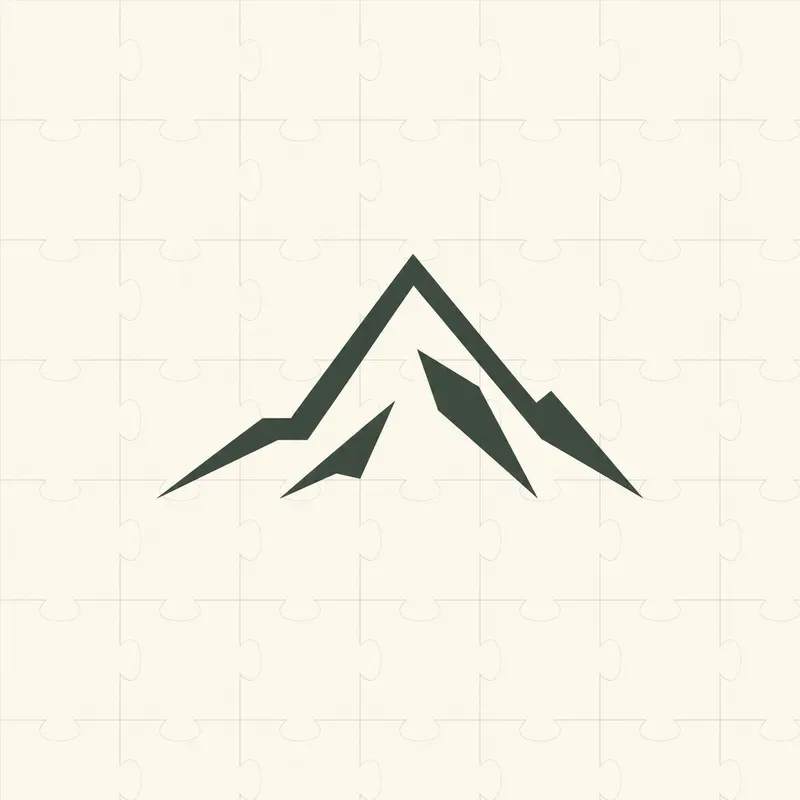 Modern Minimalist Geometric Logos