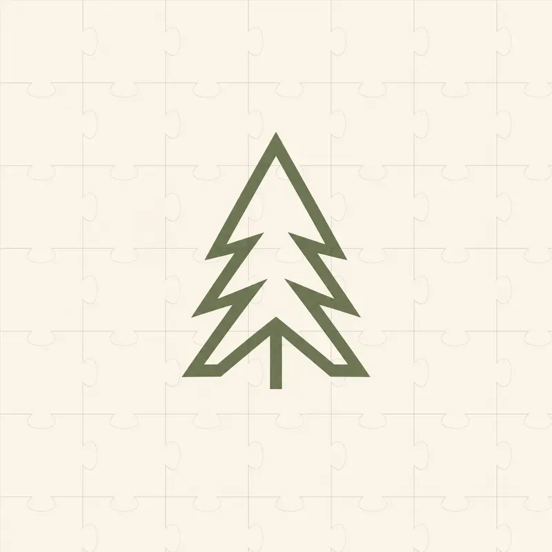 Modern Minimalist Geometric Logos