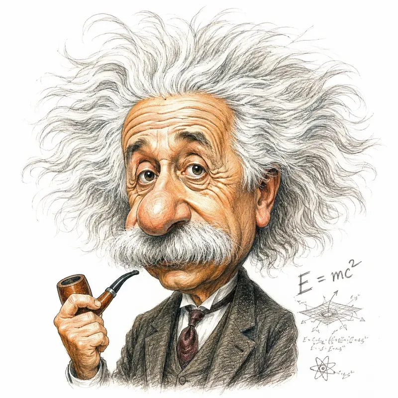 Editorial Pencil Caricatures