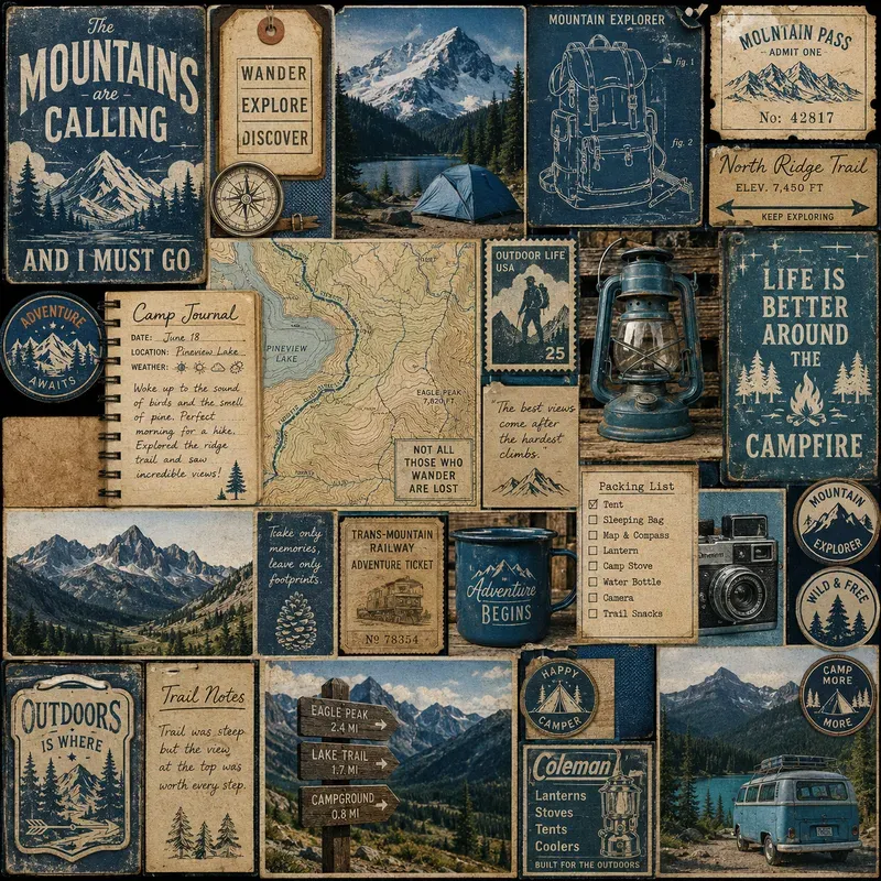 Vintage Scrapbook Collage Makers