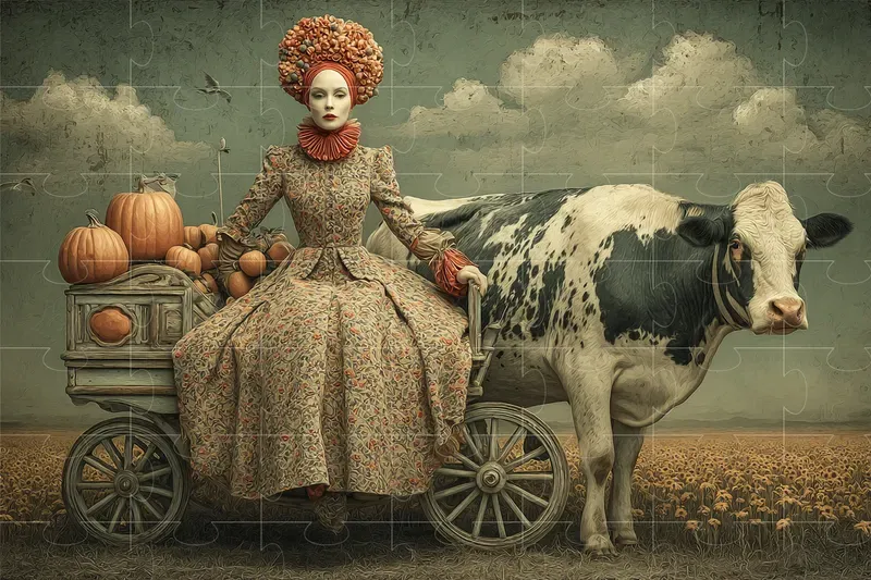 Whimsical Rural Fantasy Portraits