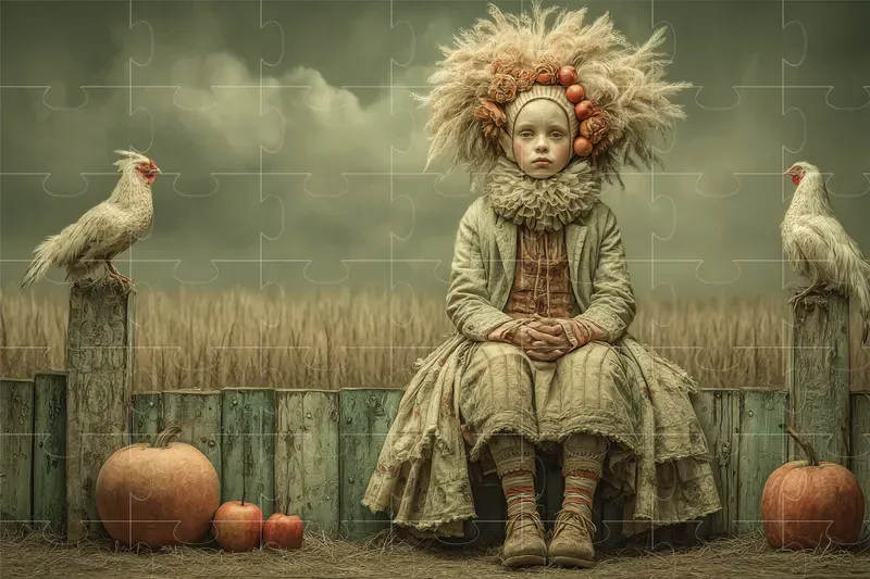 Whimsical Rural Fantasy Portraits