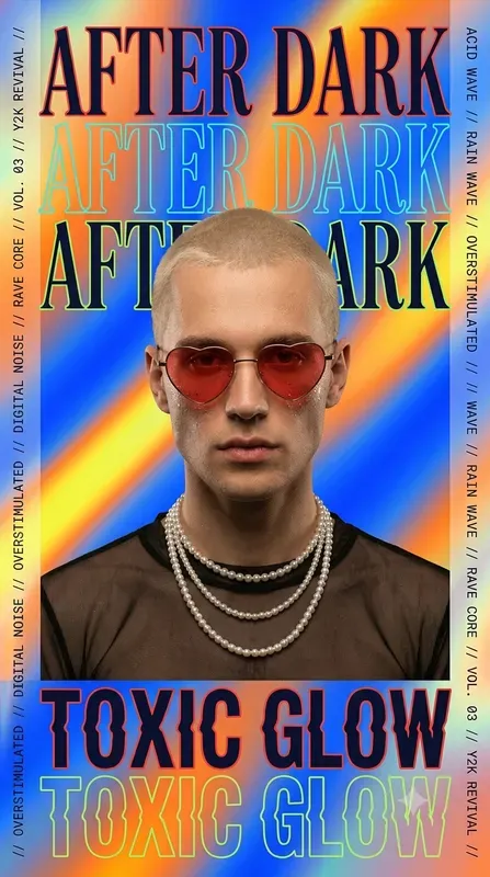 Y2k Cyberpop Magazine Cover Generator