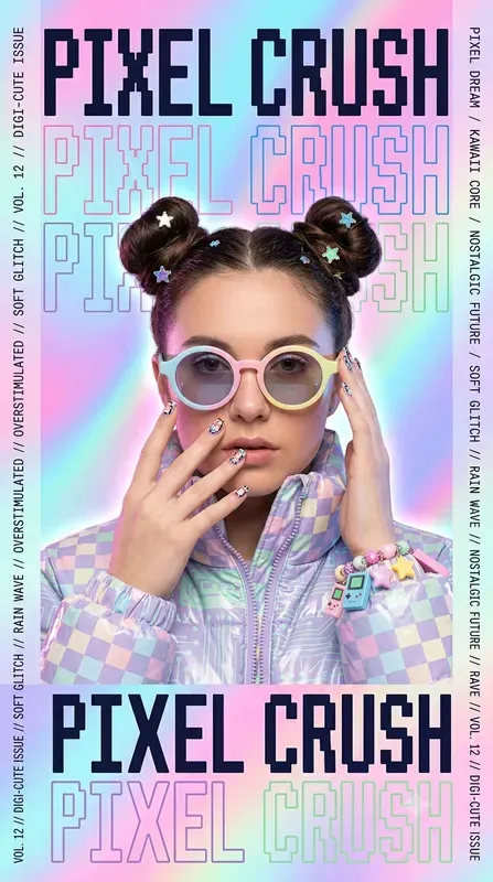 Y2k Cyberpop Magazine Cover Generator