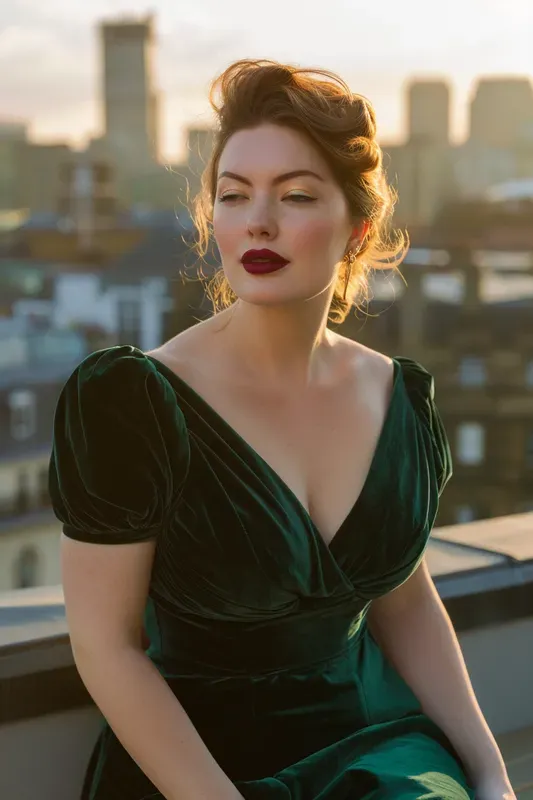 Luxury Rooftop Editorial Portraits