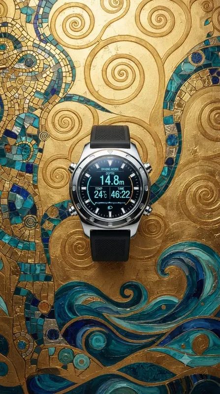 Vienna Secession Gold Ocean Product Art