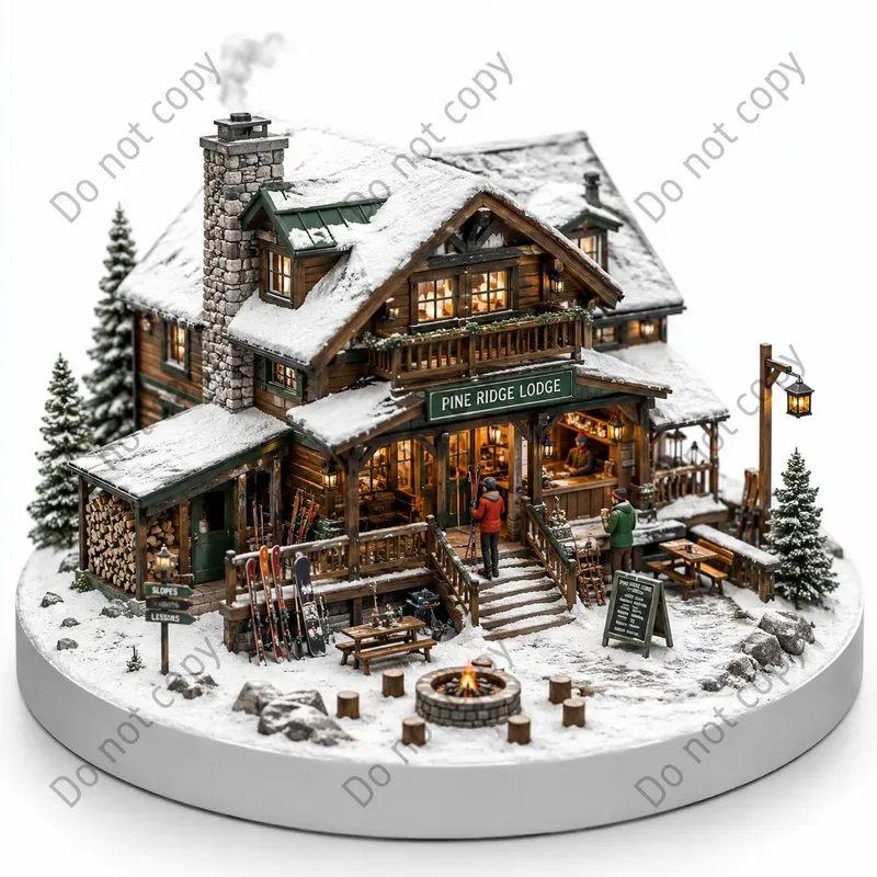 Mini Isometric Diorama Scenes
