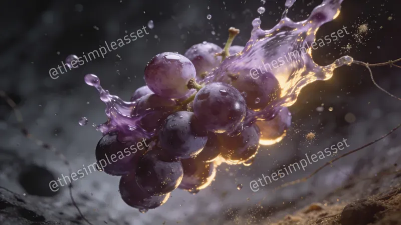 Dramatic Floating Fruit Photos