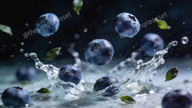 Dramatic Floating Fruit Photos