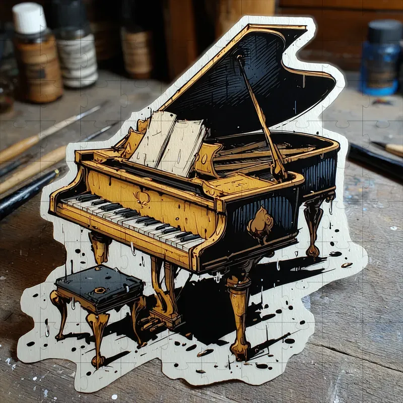 Inked Gouache Bold Cartoon Charms