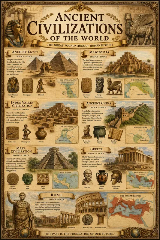 Vintage Infographic Posters