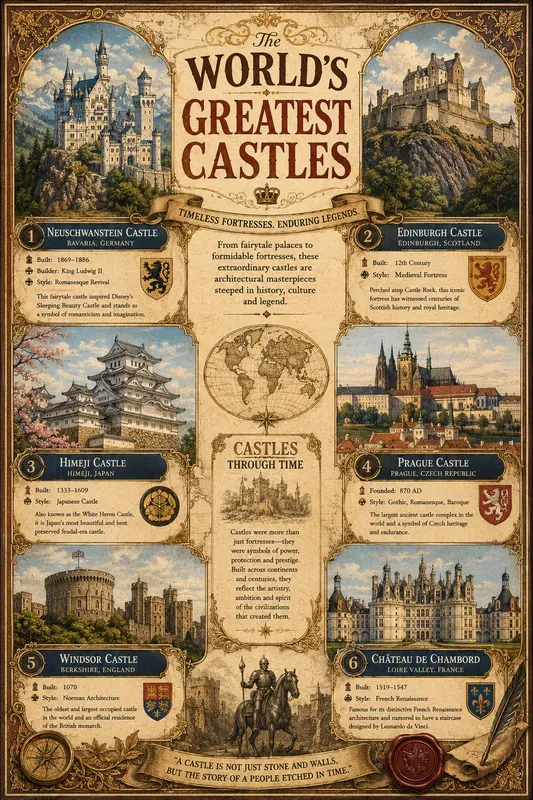 Vintage Infographic Posters