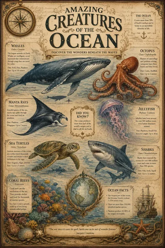 Vintage Infographic Posters