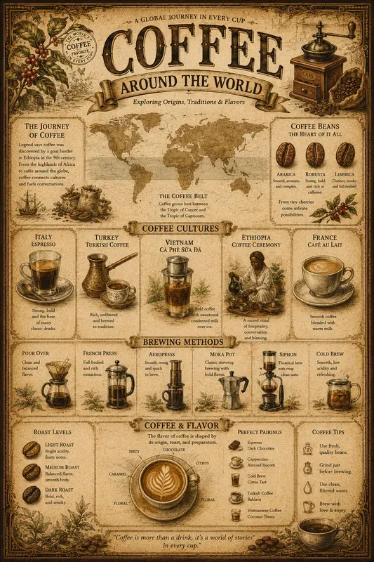Vintage Infographic Posters