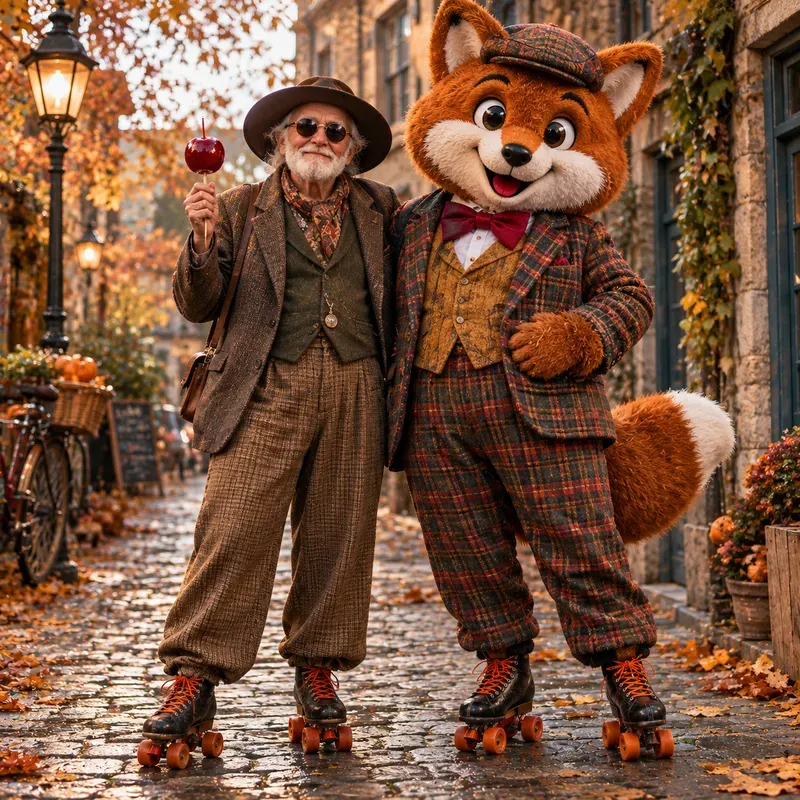 Quirky Skating Duos