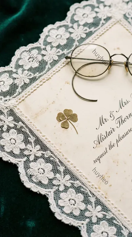 Victorian Lace Stationery Textures