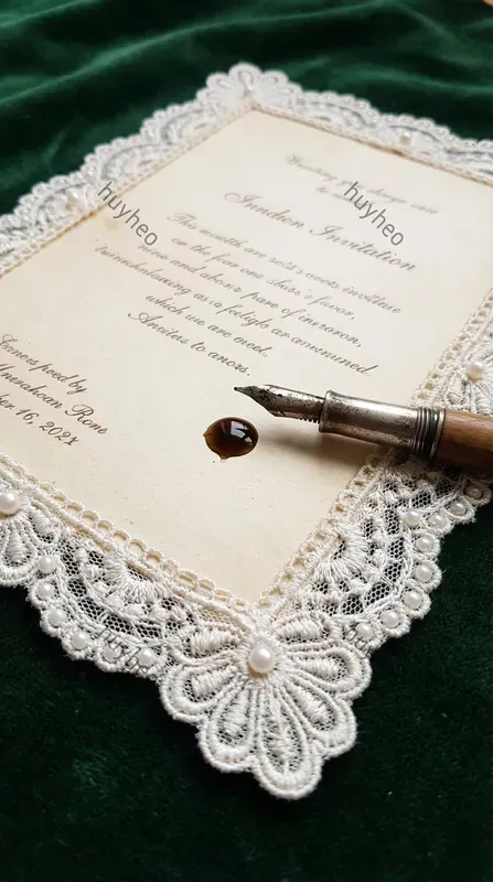 Victorian Lace Stationery Textures