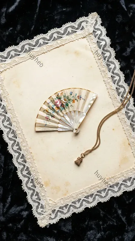 Victorian Lace Stationery Textures