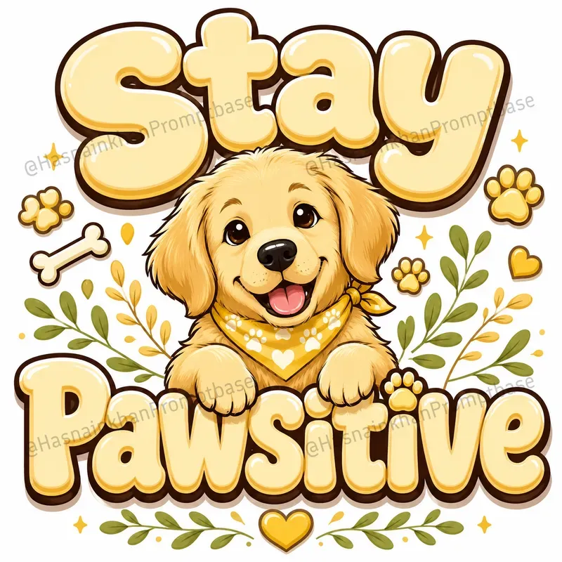 Cute Animal Typography Designs
