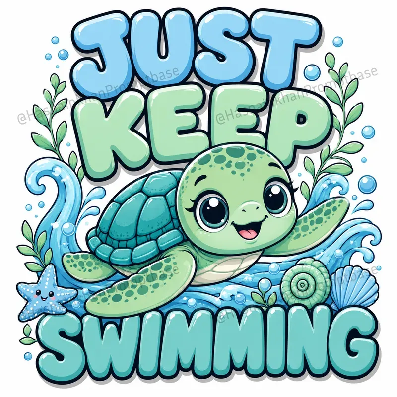 Cute Animal Typography Designs