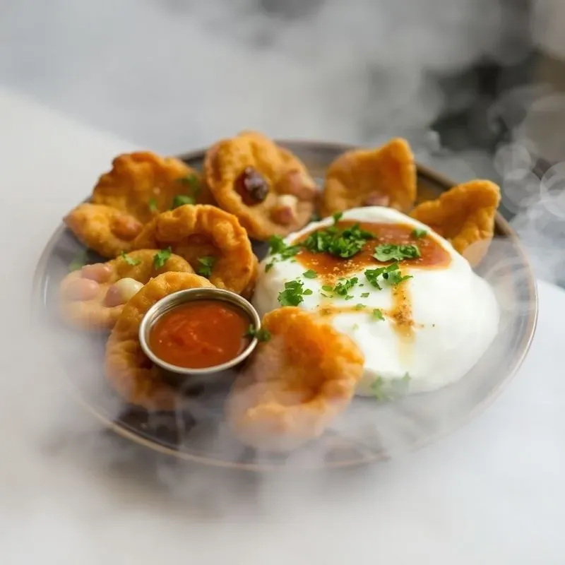 Indian Cuisines Served In Traditional C