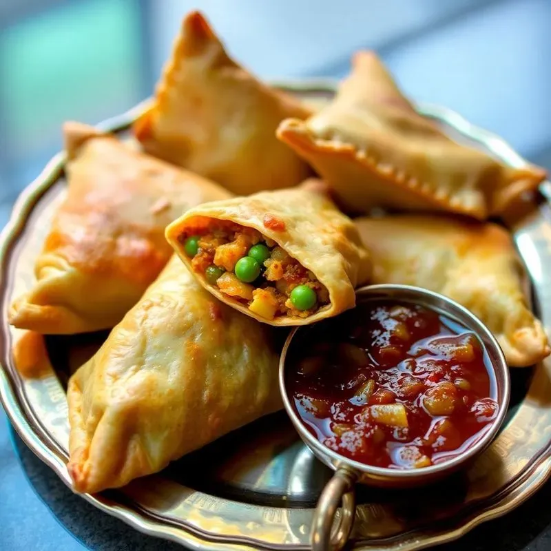 Indian Cuisines Served In Traditional C