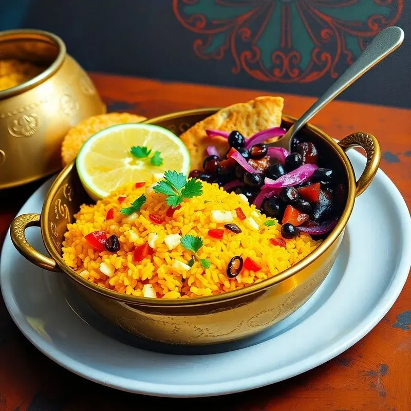 Indian Cuisines Served In Traditional C