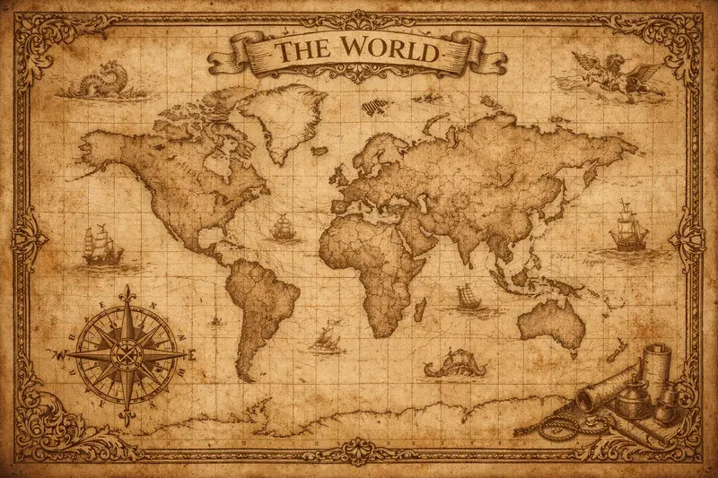 Vintage Map Junk Journals
