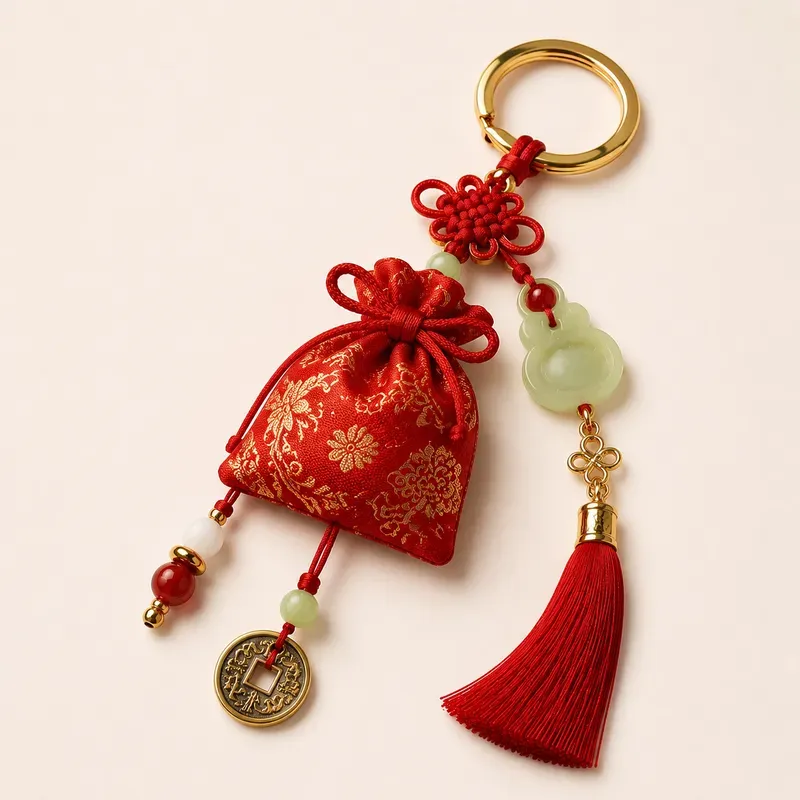 Chinese Style Keychain Design Generator