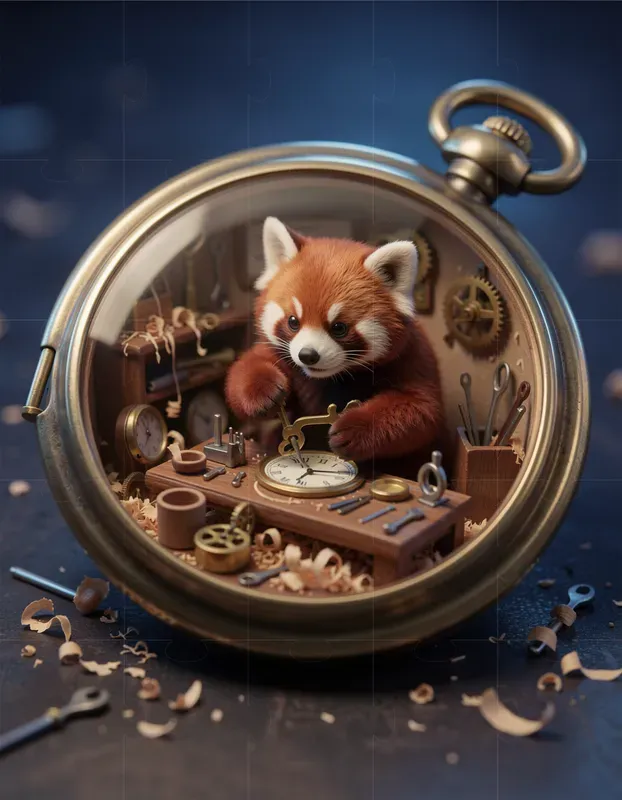 3D Animal Artisans Micro Dioramas