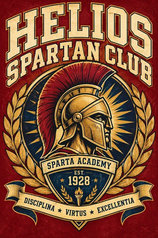 Vintage Americana Varsity Athletic Walls