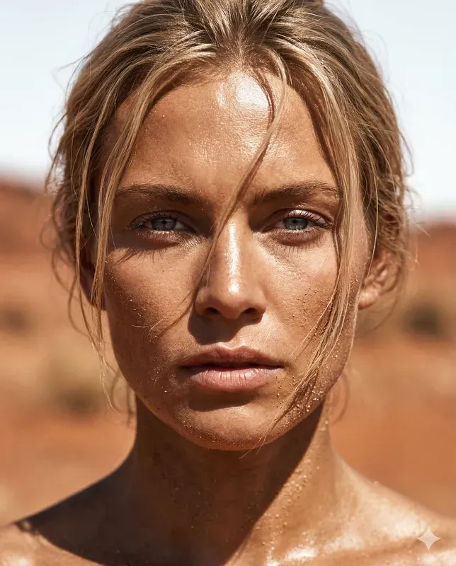 Realistic Cinematic Model Portraits