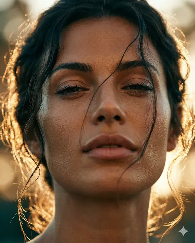 Realistic Cinematic Model Portraits