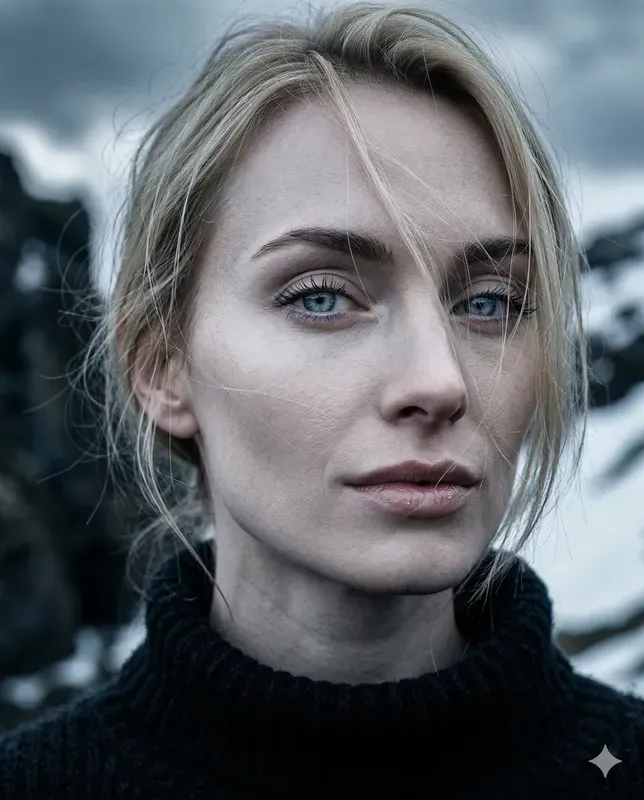 Realistic Cinematic Model Portraits