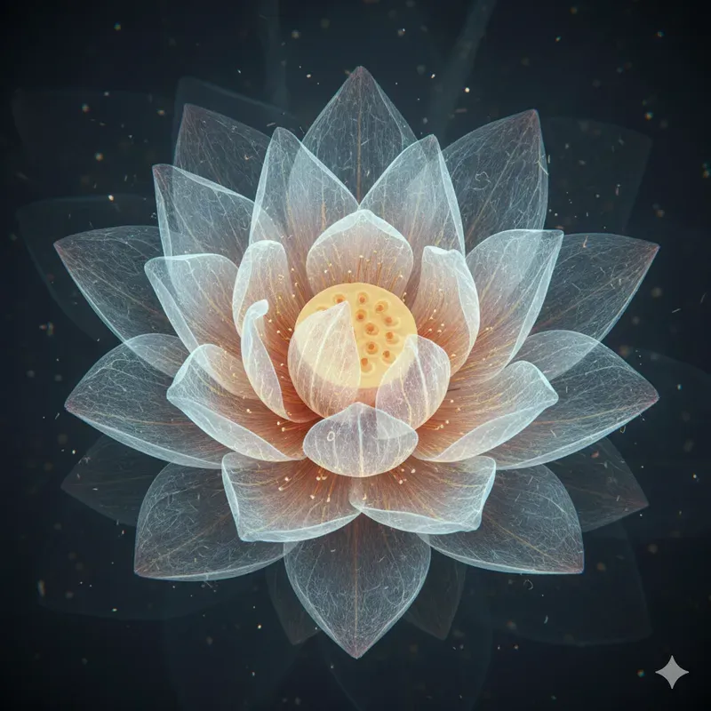 Ethereal Botanical Xray Art