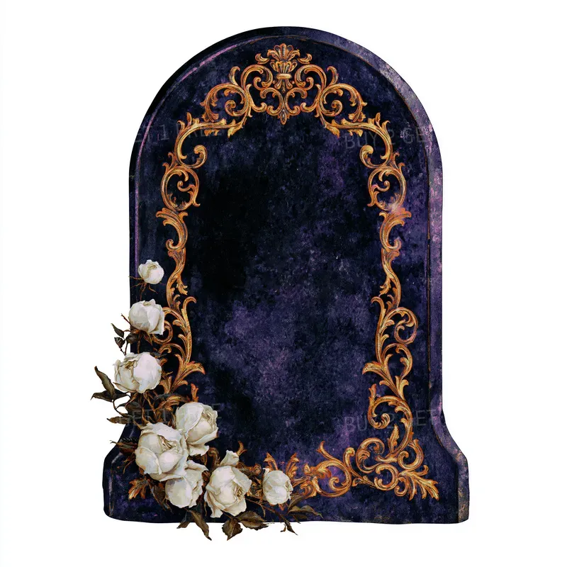 Watercolor Purple Halloween Cliparts