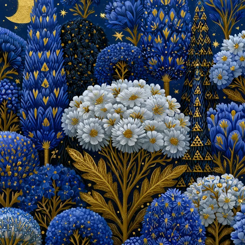 Gilded Woodland Folklore Art