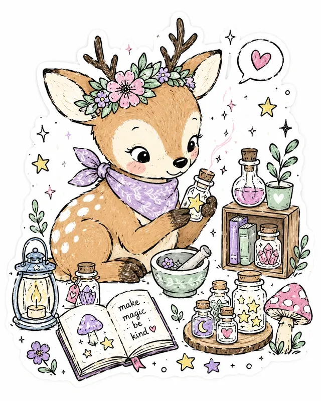 Cute Doodle Sticker Design Creators