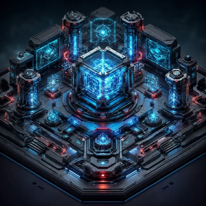 Isometric Futureworld Architects