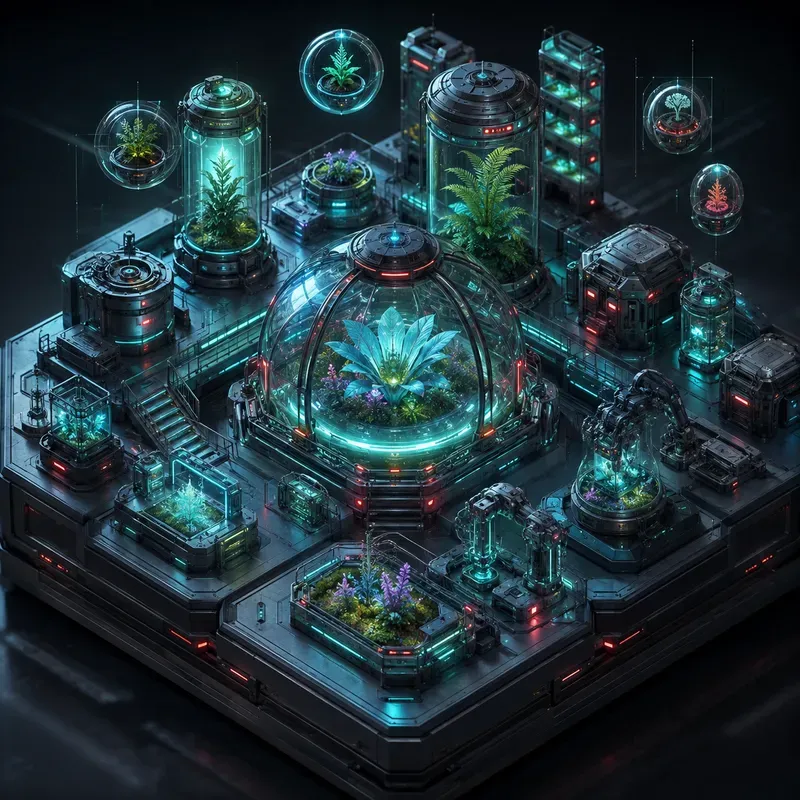 Isometric Futureworld Architects
