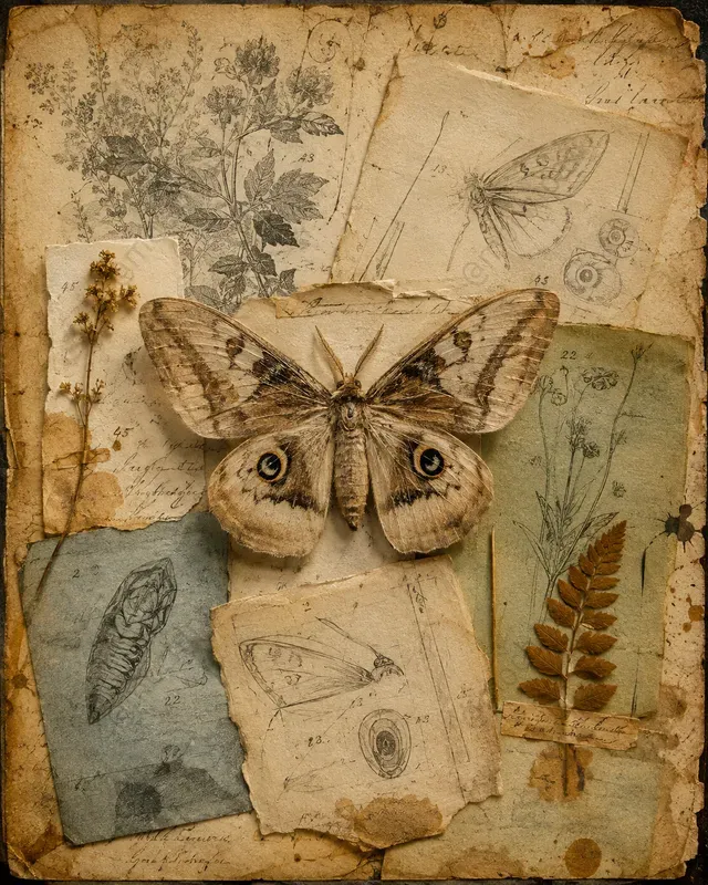 Vintage Journal Collages
